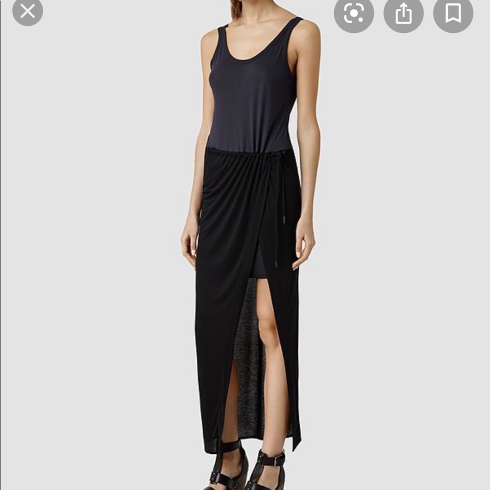All Saints High Low Dress